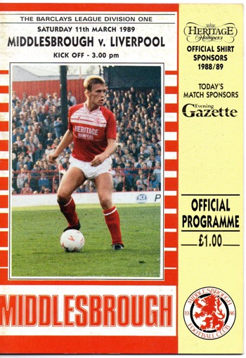 Match programme